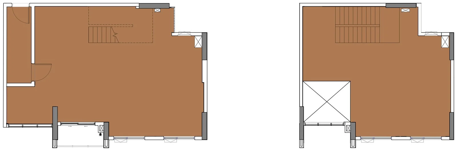 Norton Park 22 Mặt bằng căn Duplex Norton Park – mã D2.1c