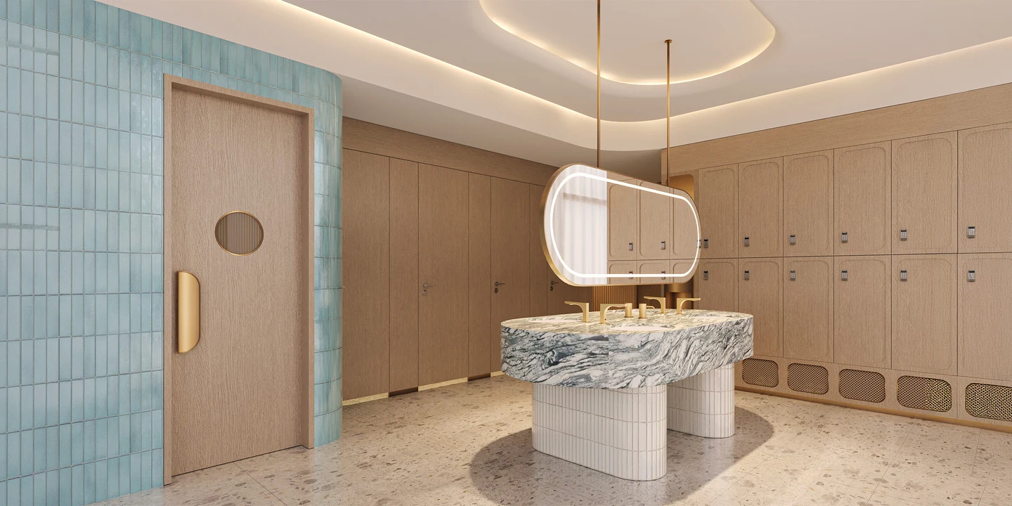 Phối cảnh Không gian chăm sóc cá nhân Palm River