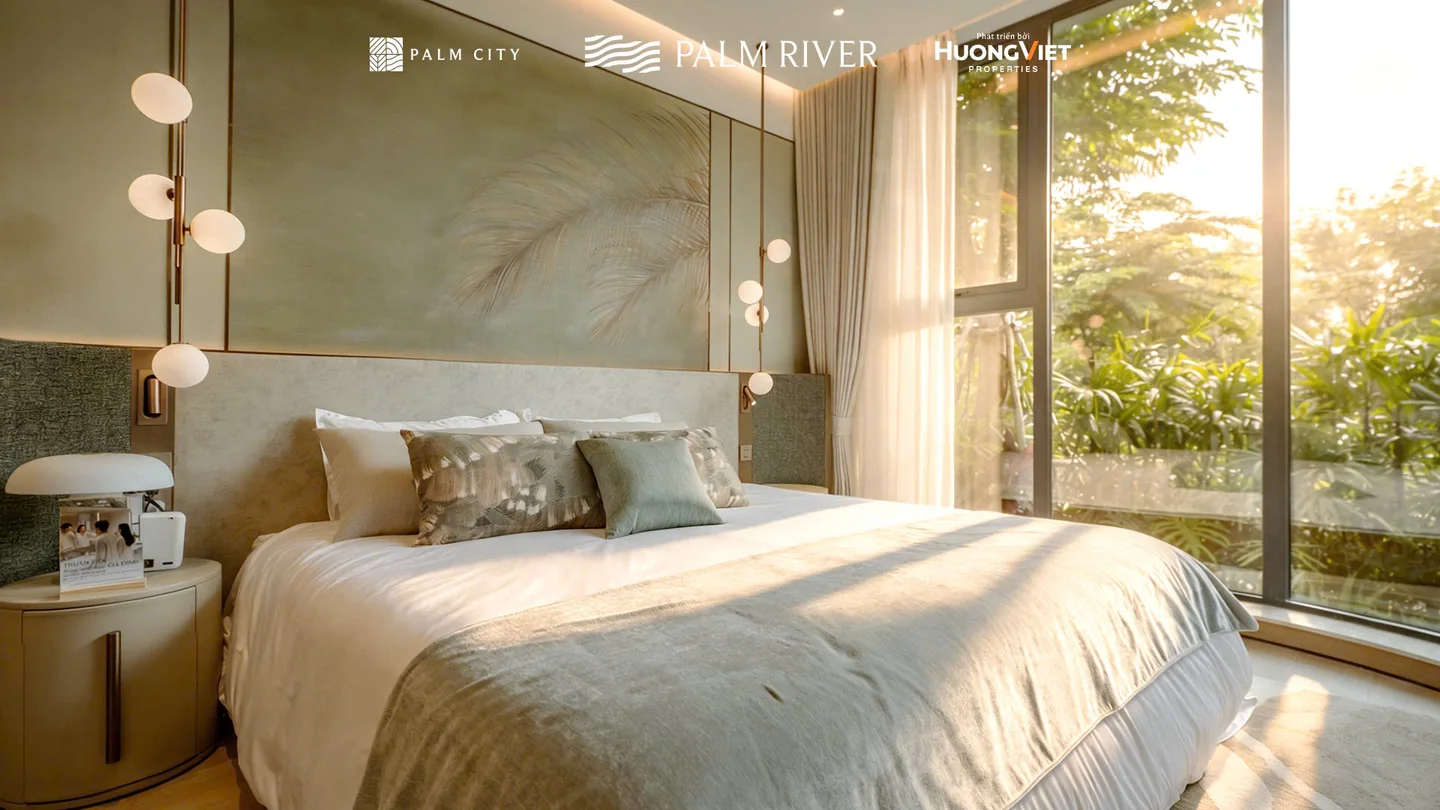 Phối cảnh Phòng ngủ 3 phòng ngủ Palm River