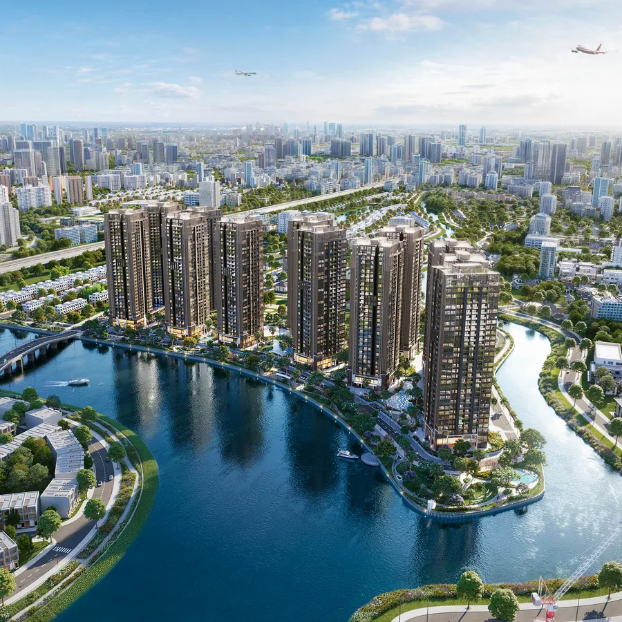 Phối cảnh The Privé